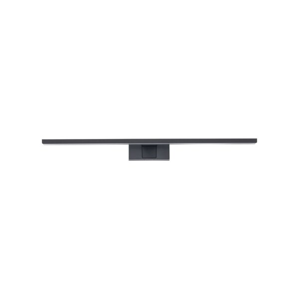 Spiegelleuchte LED Schwarz IP44 3000 K 850 lm Aluminium