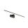 Spiegelleuchte LED Schwarz IP44 3000 K 850 lm Aluminium