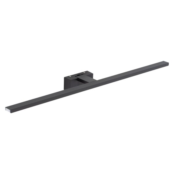 LED Spiegelleuchte IP44 Schwarz 3000 K 1050 lm warmweiß