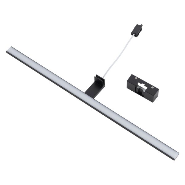 LED Spiegelleuchte IP44 Schwarz 3000 K 1050 lm warmweiß