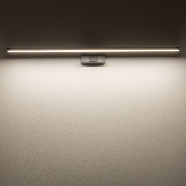 LED Spiegelleuchte IP44 Schwarz 3000 K 1050 lm warmweiß