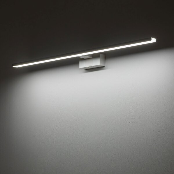 LED Wandlampe Spiegel IP44 Weiß 4000 K neutrales Licht