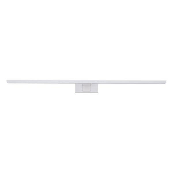Spiegelleuchte LED Weiß IP44 3000 K 1100 lm Aluminium