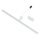 Spiegelleuchte LED Weiß IP44 3000 K 1100 lm Aluminium