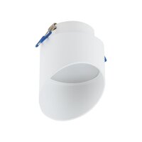 Einbaustrahler GX53 Wei&szlig; Aluminium Decke Unterputz