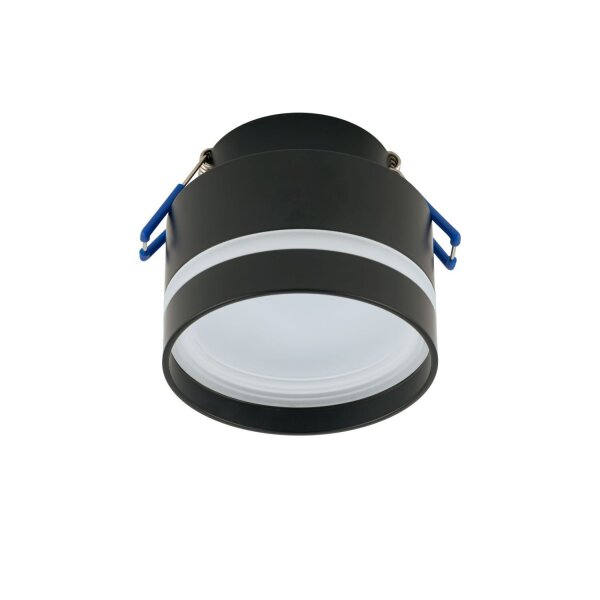Einbaustrahler Schwarz GX53 Ø 8,5 cm Aluminium Modern