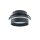Einbaustrahler GU10 Ø 8 cm Schwarz Aluminium Modern