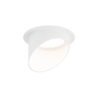 Einbaustrahler GU10 Weiß Aluminium Ø 7,5 cm...