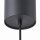 Hängelampe GU10 R35 Ø 4 cm in Schwarz Messing verstellbar