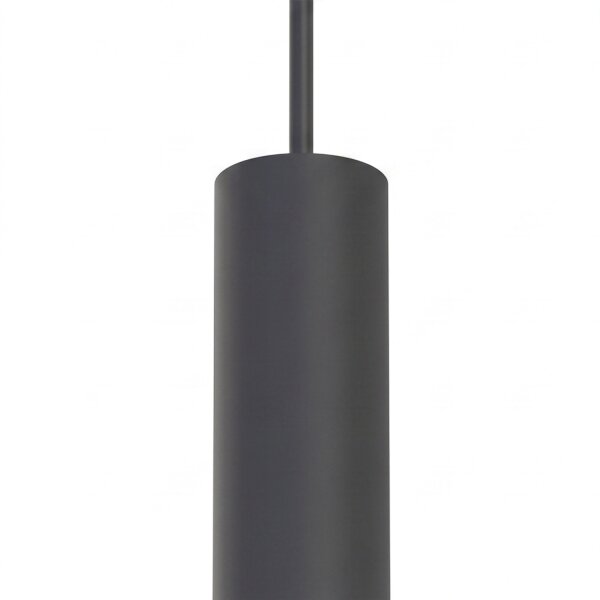 Hängelampe GU10 R35 Ø 4 cm Schwarz Metall Modern ROJA