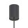 Hängelampe GU10 R35 Ø 4 cm Schwarz Metall Modern ROJA