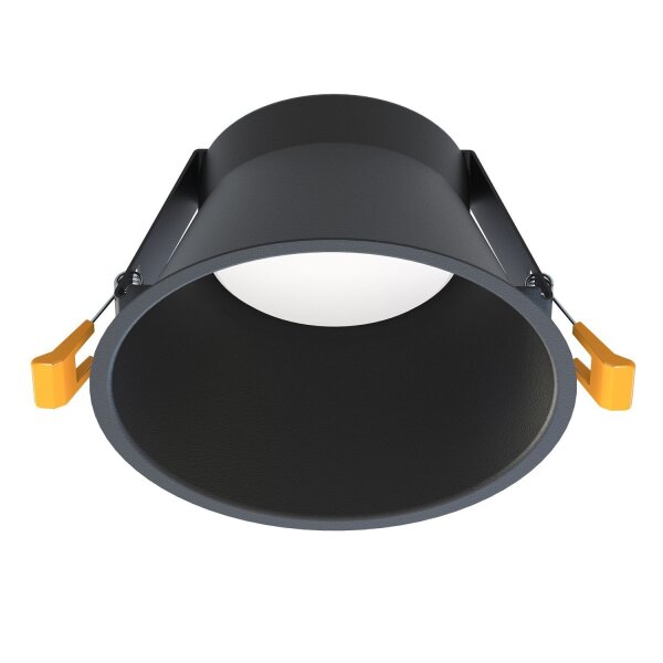 Einbaustrahler Schwarz GX53 Metall Ø 14,5 cm Decke innen