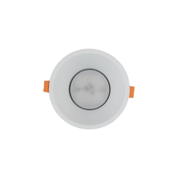 Einbaustrahler Weiß GX53 Metall Ø 14,5 cm Indoor
