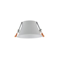 Einbaustrahler Weiß GX53 Metall Ø 14,5 cm...
