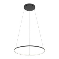 Pendelleuchte LED Schwarz 4000 K 700 lm &Oslash; 60 cm...