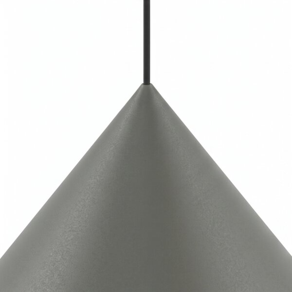 Hängelampe Grau GU10 Ø 50 cm Metall Retro verstellbar