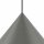 Hängelampe Grau GU10 Ø 50 cm Metall Retro verstellbar