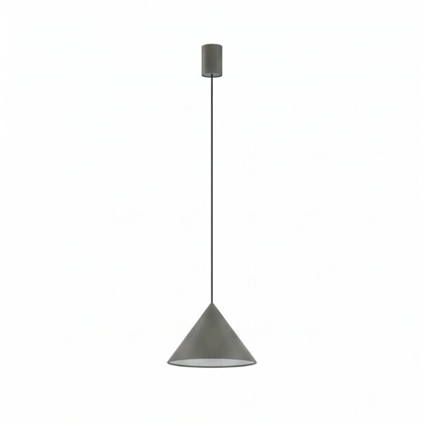 Pendelleuchte Grau GU10 Ø 20,5 cm Metall Retro verstellbar