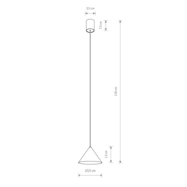 Pendelleuchte Grau GU10 Ø 20,5 cm Metall Retro verstellbar