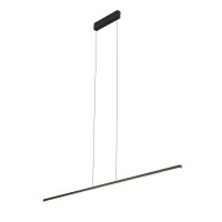 LED Hängelampe Schwarz 4000 K B: 150 cm...