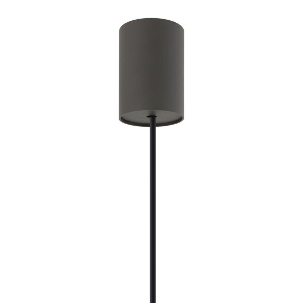 Pendelleuchte Grau GU10 R35 Ø 4 cm schmal Metall