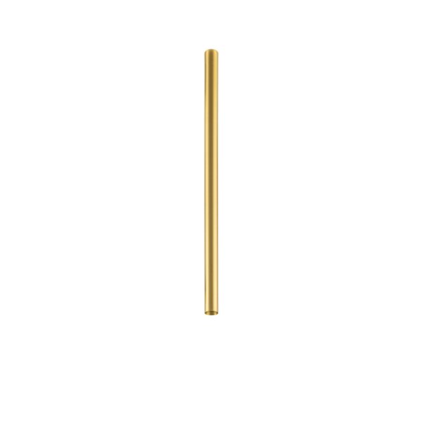 Deckenspot GU10 R35 Messing H: 75 cm 4 cm schmal