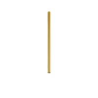 Deckenspot GU10 R35 Messing H: 75 cm 4 cm schmal