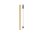 Deckenspot GU10 R35 Messing H: 75 cm 4 cm schmal