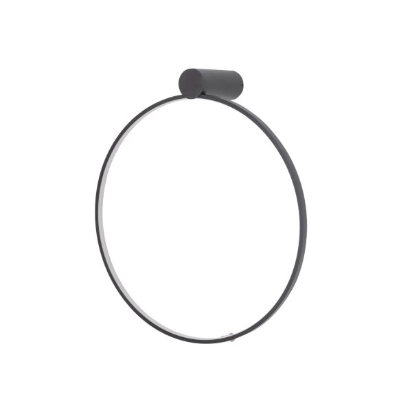 Dekorative Wandlampe LED Schwarz 4000 K 600 lm Ø 45 cm Modern
