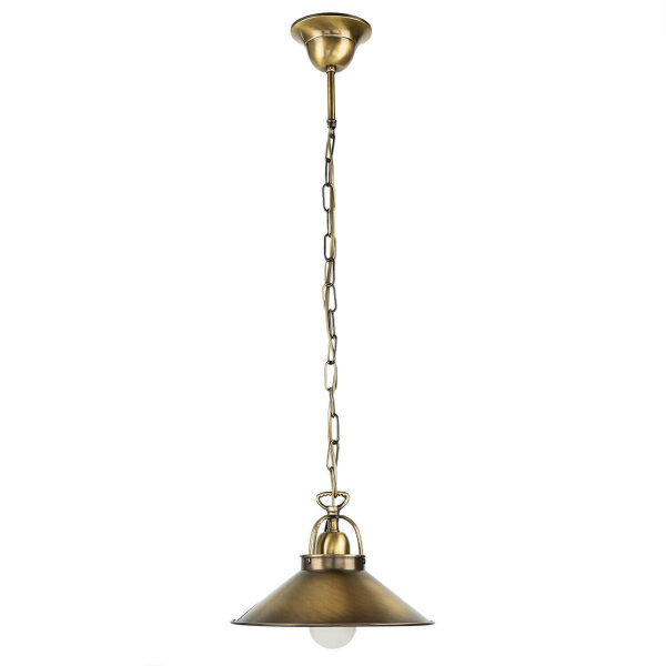 Hängeleuchte Messing E27 Ø 25 cm Vintage ALICE