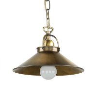 H&auml;ngeleuchte Messing E27 &Oslash; 25 cm Vintage ALICE