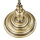 Bankerlampe Glas Messing massiv 47 cm