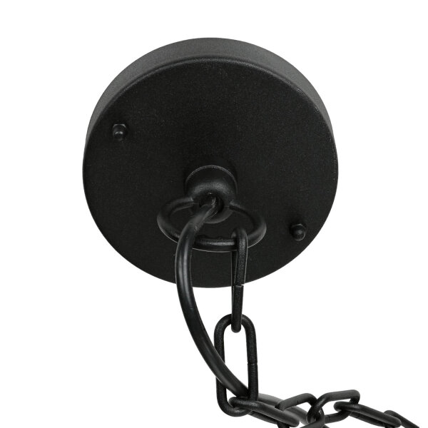 Außenleuchte IP44 E27 Schwarz Glas Edelstahl Maritim