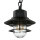 Außenleuchte IP44 E27 Schwarz Glas Edelstahl Maritim