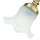 Wandleuchte Bronze hell E14 Echt-Messing Glas