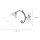 Wandlampe Shabby Chic Echt-Messing Glas floral