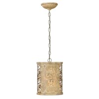Pendelleuchte ADORNO Metall Leinen Vintage Design