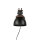 Wandlampe mit Stecker Kabel Holz Metall verstellbar