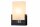 Edle Tischlampe Papier Bauhaus eckig 25cm