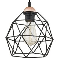Wandleuchte GALAXY Schwarz Metall Modern Design