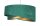 Hängeleuchte Stoff E27 rund D: 50 cm Grün Gold Velours Optik