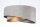 Hängelampe E27 Stoff rund Ø 50 cm Grau Gold Silber