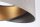 Hängelampe E27 Stoff rund Ø 50 cm Grau Gold Silber