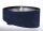Hängelampe Stoffschirm rund D: 50 cm E27 Blau Gold Silber