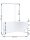 Hängelampe Weiß E27 rund D: 50 cm Stoff Velours Optik Modern