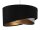 Pendelleuchte Schwarz Grau Gold E27 rund Ø 50 cm Stoff
