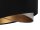 Pendelleuchte Schwarz Grau Gold E27 rund Ø 50 cm Stoff