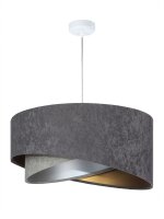 Hängeleuchte Grau Silber Gold Ø 50 cm...