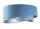 Pendelleuchte Blau Silber E27 rund Ø 50 cm Velours Optik