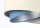 Hängelampe rund D: 50 cm Stoff Creme Blau Silber E27 Modern